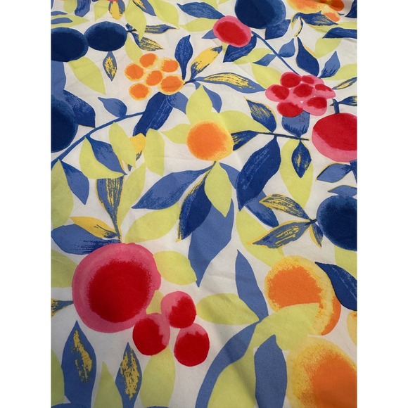 TALBOTS Woman White, Pink, Green, Orange & Blue A-Line Skirt NWT | Size 20W - Picture 5 of 11